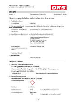 OKS 240 - OKS Spezialschmierstoffe GmbH
