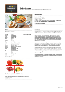 Gulaschsuppe