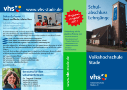 Hauptschulabschluss-/ Realschulabschluss-Lehrgang
