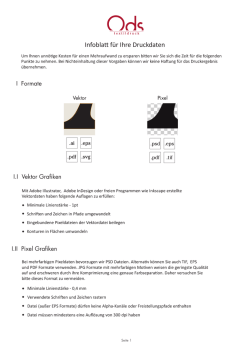 Infoblatt - Ods Textildruck