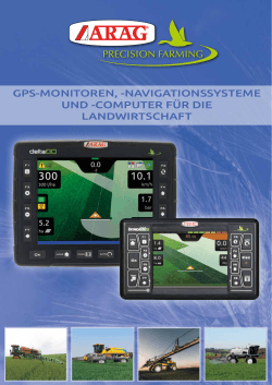 gps-monitoren, -navigationssysteme und -computer für die