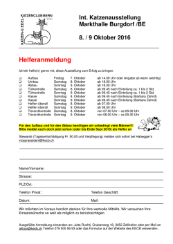 Helferanmeldung