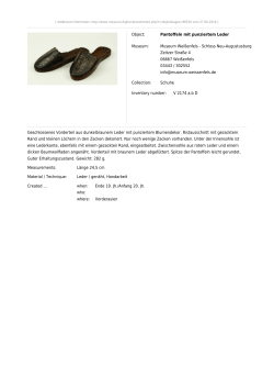 Object: Pantoffeln, Vorderasien (Westasien), Ende 19. Jh./Anfang 20