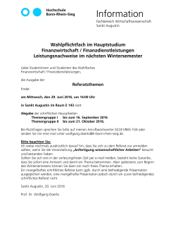 Information - Hochschule Bonn-Rhein-Sieg