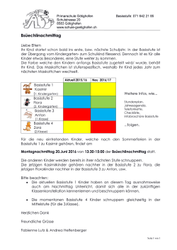 Dokuvorlage - Schule Goetighofen