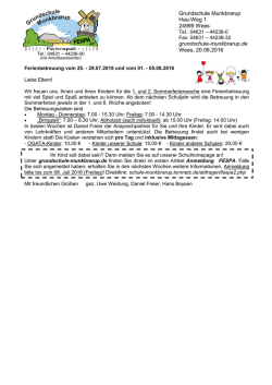 FESPA - Grundschule Munkbrarup