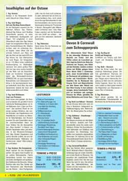 Katalogseite als PDF ansehen - Ganter Reisen Grabenstetten
