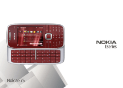 Bedienungsanleitung Nokia E75 - Handy