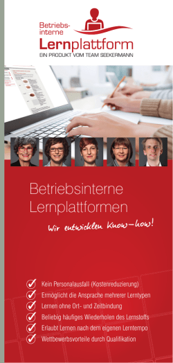 3583173 | Flyer Betriebsinterne Lernplattform .indd
