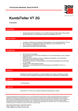 KombiTeller VT 2G