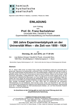 die Zeit von 1850 - 1920
