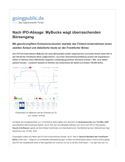 PDF speichern - GoingPublic.de