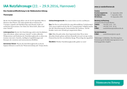 IAA Nutzfahrzeuge (22. &ndash; 29.9.2016, Hannover)