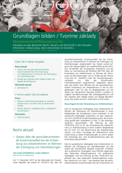 Grundlagen bilden / Tvor&iacute;me z&aacute;klady