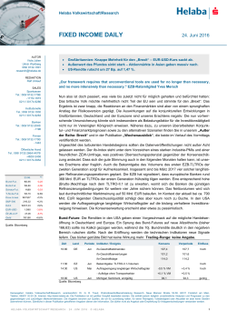 fixed income daily