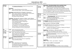 Gottesdienste 2016 - Pfarreiengemeinschaft Ottmaring