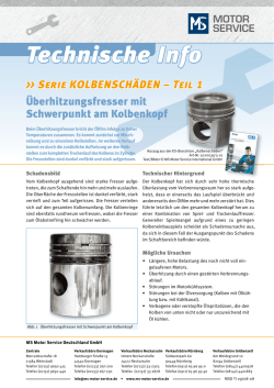 Technische Info - MS Motorservice International