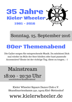 35 Jahre - Kieler Wheeler