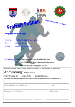 Downlode: Flyer und Anmeldung