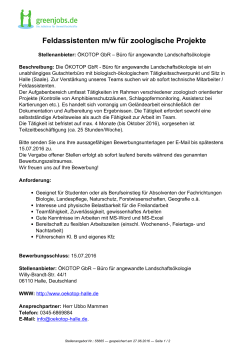 Dieses Stellenangebot als PDF speichern