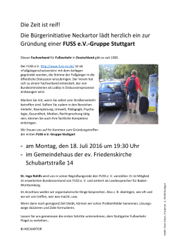FUSS eV-Gruppe Stuttgart