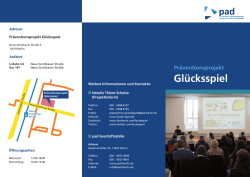 Gl&uuml;cksspiel - Faules Spiel