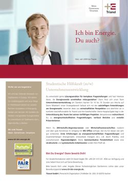 Ich bin Energie. Du auch?