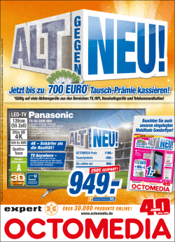 Jetzt bis zu 700 EURO Tausch