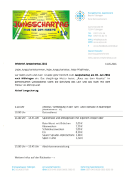 Infobrief Jungschartag 2016