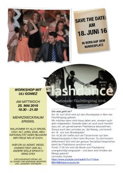 Workshop Flashdance