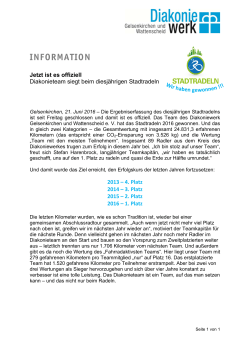 information - Diakoniewerk Gelsenkirchen und Wattenscheid