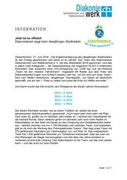 information - Diakoniewerk Gelsenkirchen und Wattenscheid