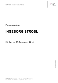 Informationsunterlage INGEBORG STROBL (PDF, 705 kB )