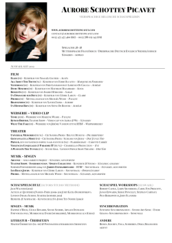 AURORE SCHOTTEY PICAVET