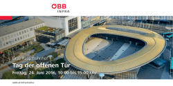 Tag der offenen Tür - Graz Hauptbahnhof 2020