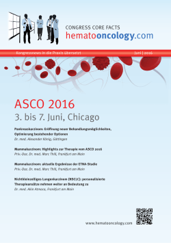 hematooncology.com &ndash; ASCO 2016