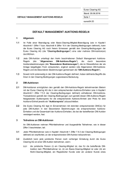 default management auktions-regeln