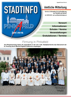 Juni 2016... - Leben in Pinkafeld