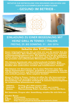 Hinweis Treffen Initiative 2