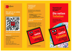 Die netten Toiletten