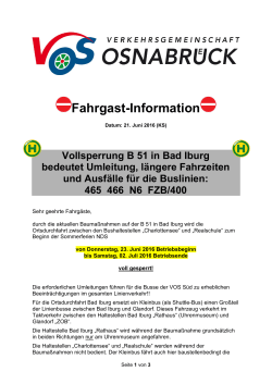Fahrgast-Information