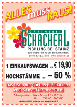 PDF-Version - Gärtnerei Schacherl