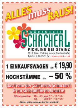 PDF-Version - G&auml;rtnerei Schacherl