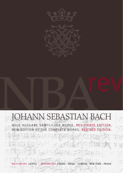 Johann SebaStian bach