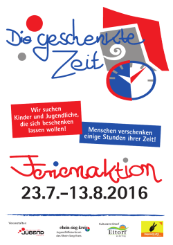 Heft mit allen Angeboten