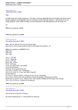 PDF welche Gr  e in der 11 SSW