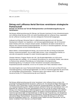 Pressemitteilung - Delvag Luftfahrtversicherungs-AG