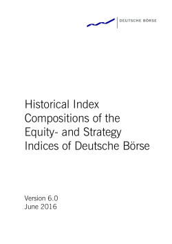 PDF Historische Indexzusammensetzungen - DAX