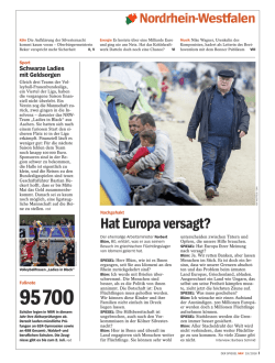 Hat Europa versagt?