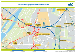 Orientierungsplan Max-Weber-Platz